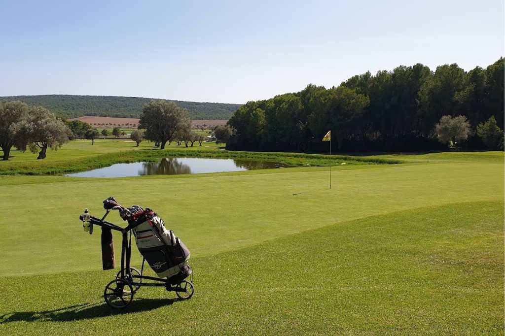 Uno de los mejores campos de golf, Golf Santa Ponça II, se encuentra cerca de la residencia Las Piramides