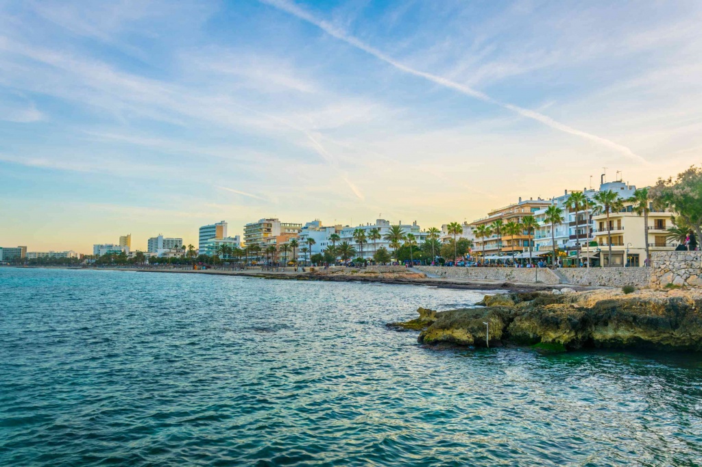 Vista de Cala Millor desde el mar