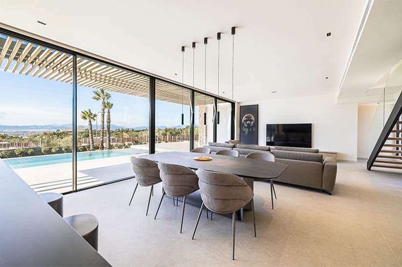 Nueva villa de lujo con vistas a la Bahía de Palma en Son Gual