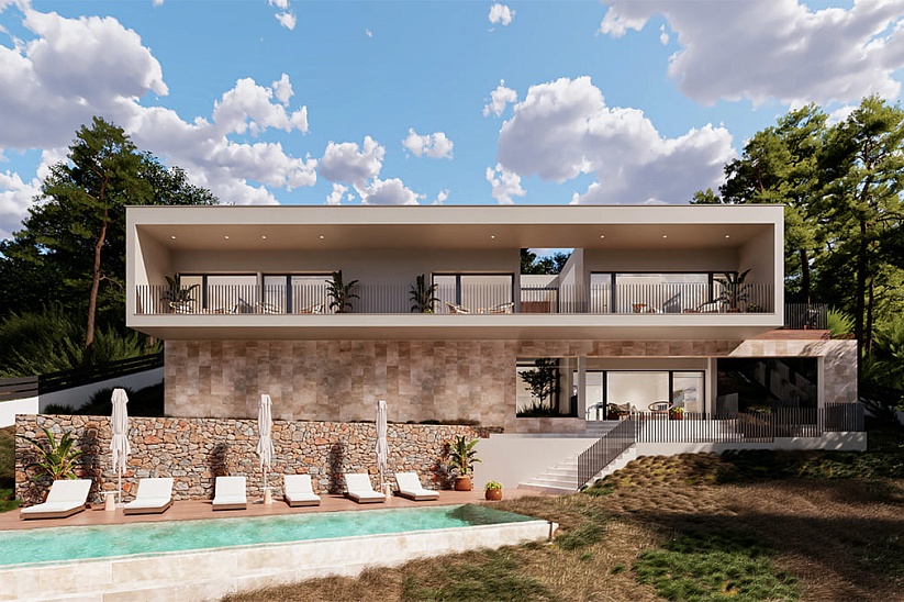 Lujosa villa nueva de estilo contemporáneo en Costa de la Calma