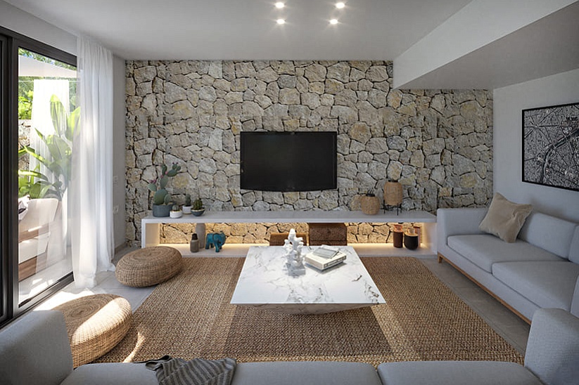 Nueva villa familiar moderna en Es Capdella