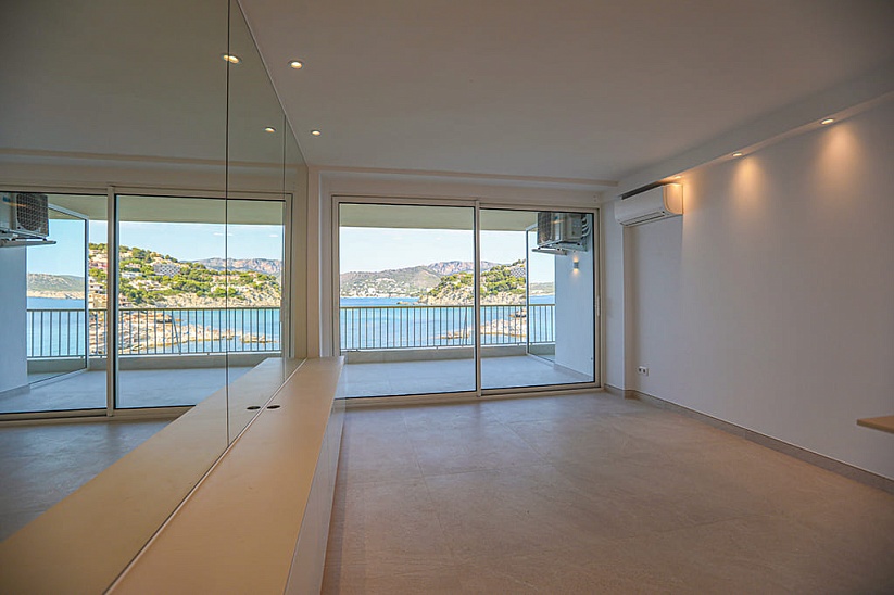Apartamento con fantásticas vistas al mar en una hermosa residencia en Santa Ponsa