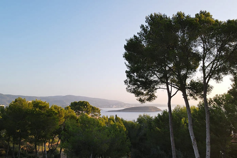 Villa con proyecto de reforma con fantásticas vistas al mar en Cala Vines