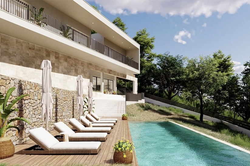 Lujosa villa nueva de estilo contemporáneo en Costa de la Calma