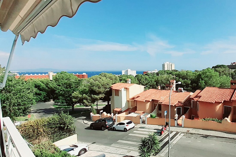Apartamento con vista al mar en Cas Catala