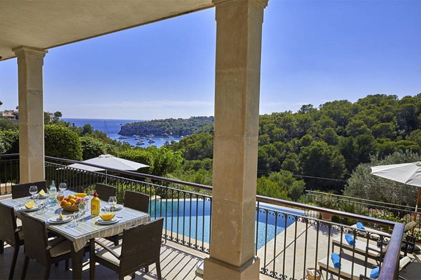 Villa con fantásticas vistas al mar en Sol de Mallorca