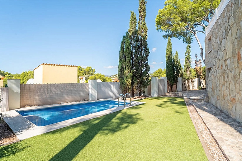 Preciosa villa mediterránea con piscina en Santa Ponsa
