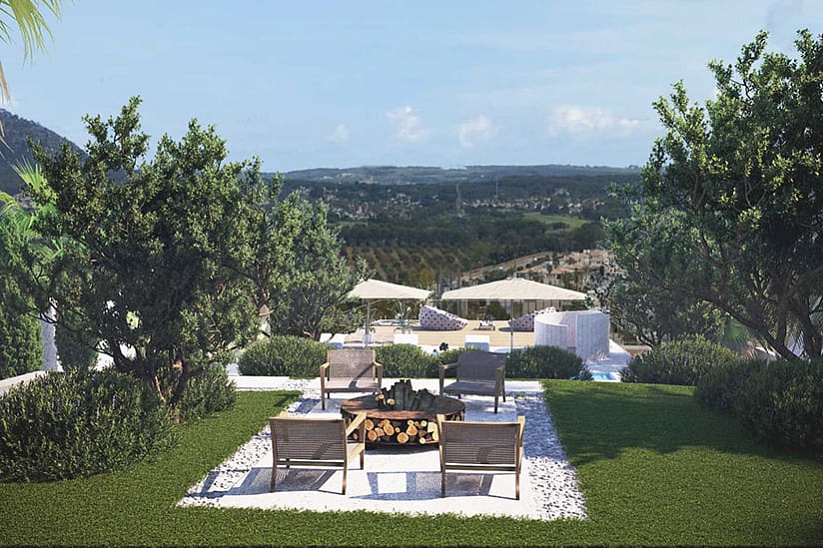 Nueva villa moderna con fantásticas vistas panorámicas en Santa Ponsa