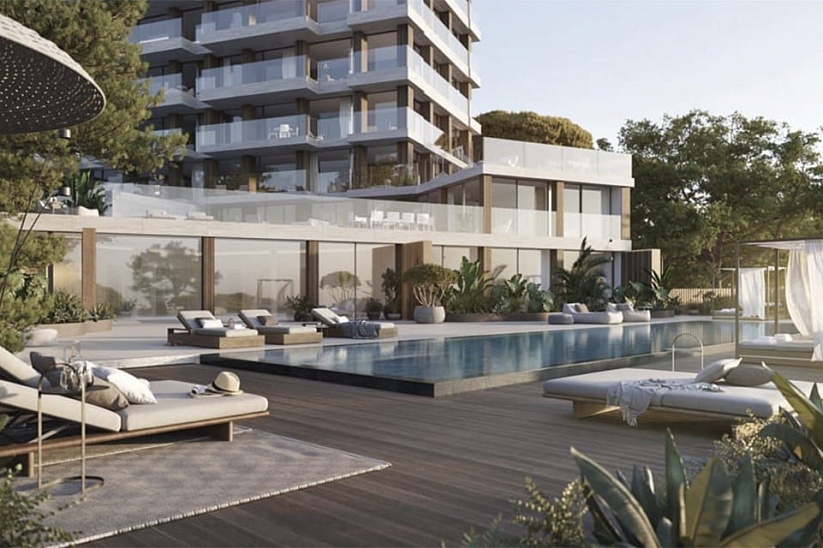 Fantástico apartamento nuevo en primera línea de mar en Bendinat