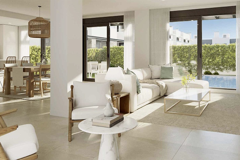 Nuevas villas de estilo moderno en una excelente ubicación en Palma