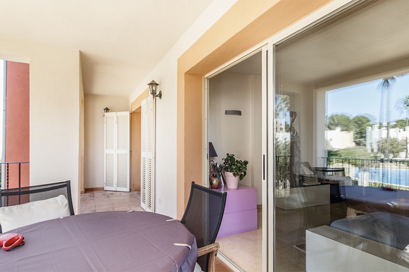 Apartamento de 3 dormitorios en un prestigioso complejo en Nova Santa Ponsa