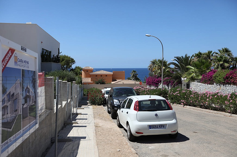 Impresionante villa nueva con vistas al mar en Nova Santa Ponsa