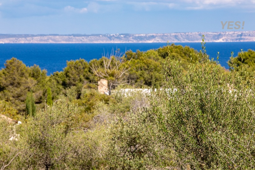 Parcela con impresionantes vistas al mar en Sol de Mallorca
