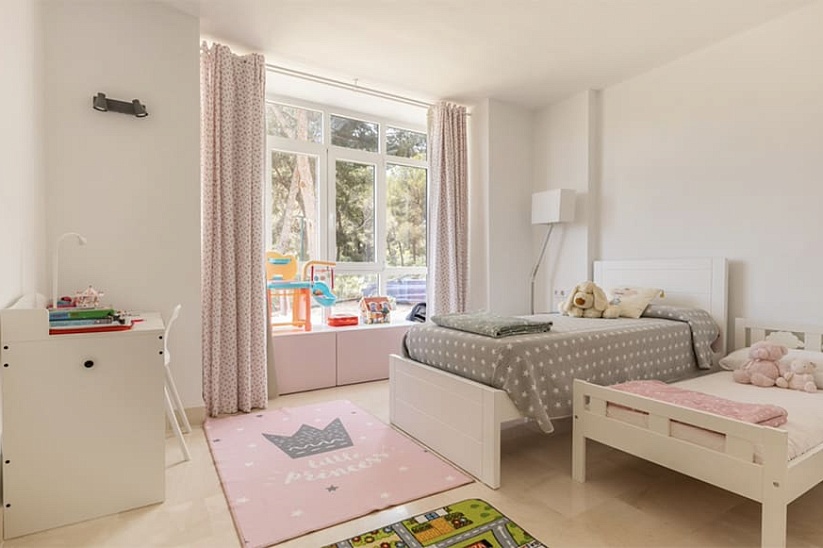 Precioso apartamento con jardín en una residencia de lujo en Nova Santa Ponsa