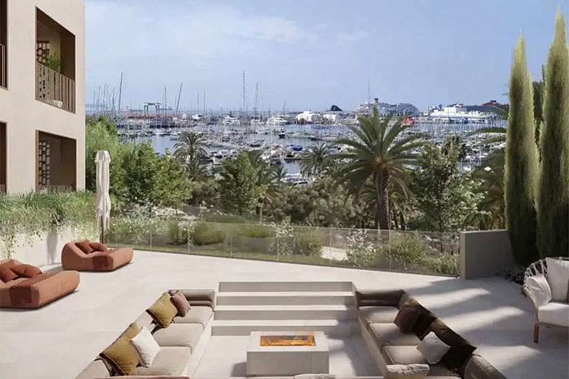 Moderno apartamento de nueva construcción en el puerto de Palma