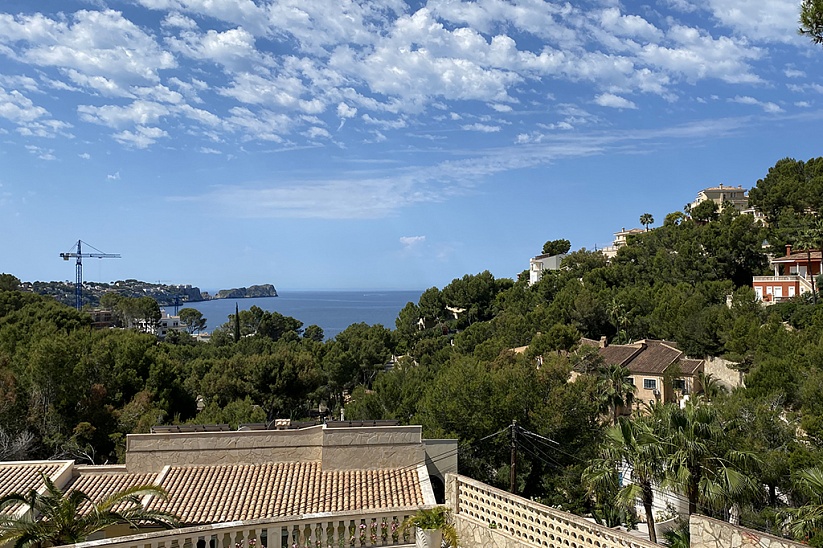 Villa de 3 dormitorios con vistas al mar en Costa de la Calma