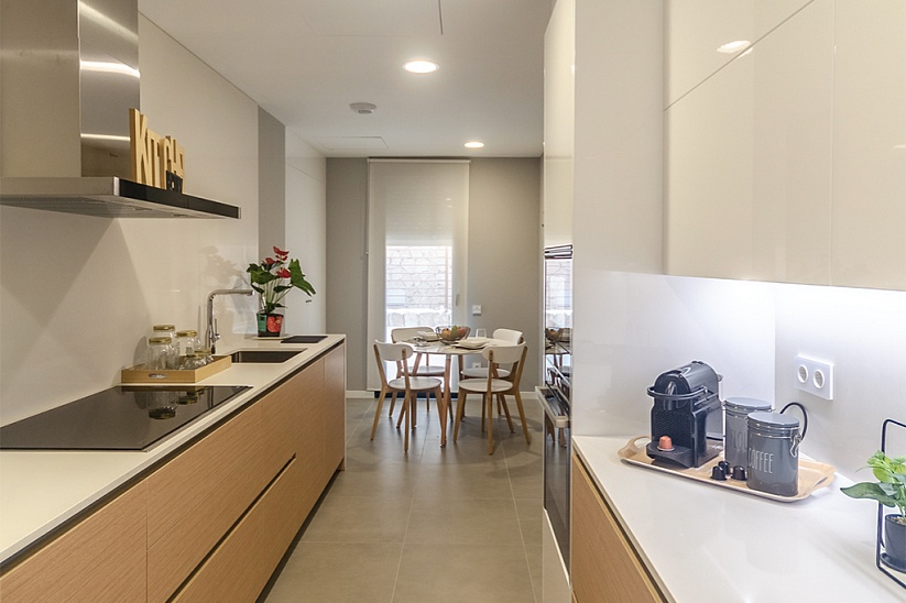 Apartamento nuevo en una residencia moderna en una zona popular de Palma