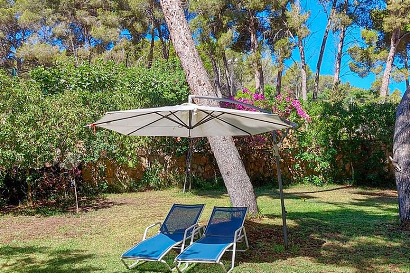 Amplio apartamento con jardín en complejo de lujo en Sol de Mallorca