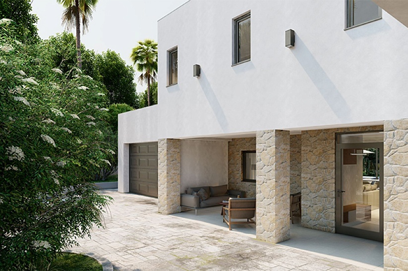 Villa moderna de lujo en una ubicación prestigiosa en Santa Ponsa