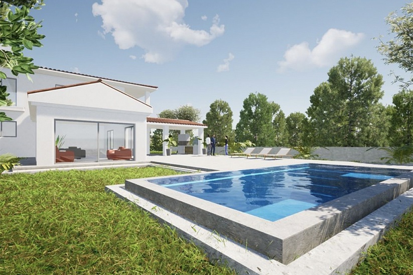 Preciosa villa familiar con piscina en Santa Ponsa