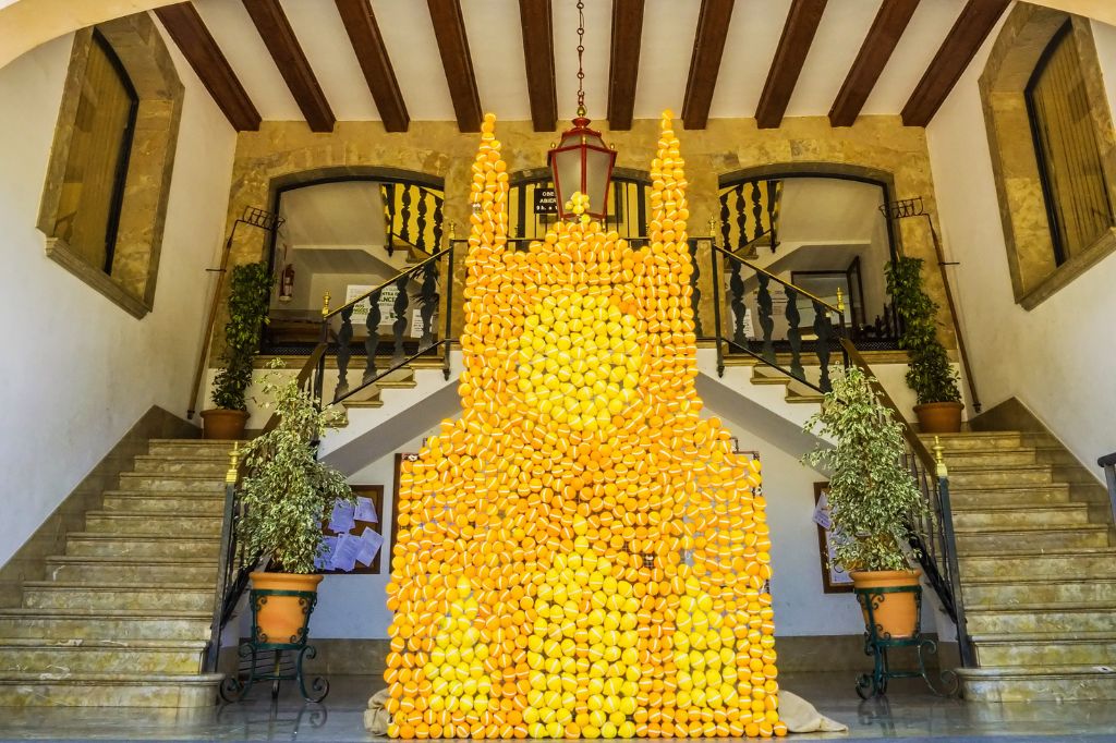 Fiesta de la naranja en Sóller, Mallorca