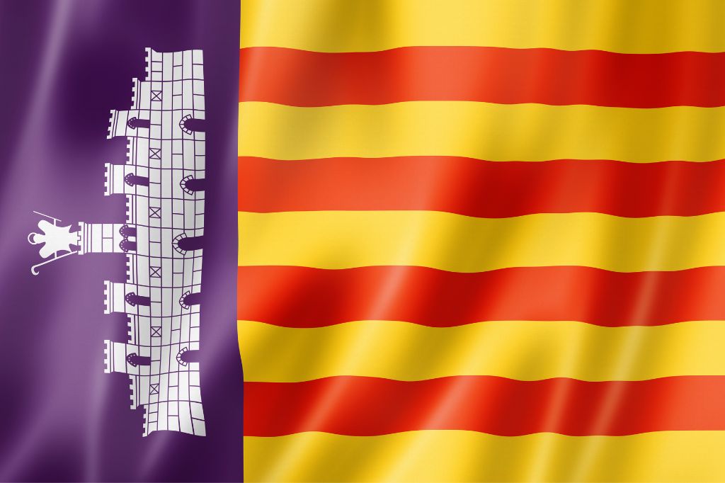 bandera de las islas Baleares