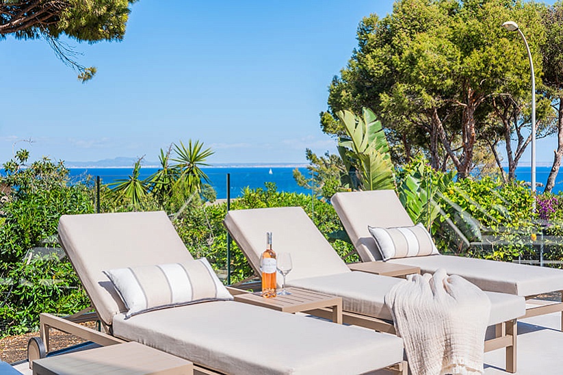 Villa de lujo con fantásticas vistas al mar en Sol de Mallorca